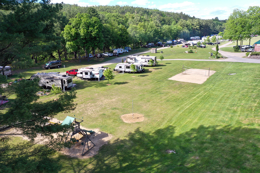 RV sites and field